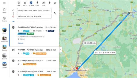 Albury to Melbourne Train Timetable, Ticket Cost, Distance, Bus