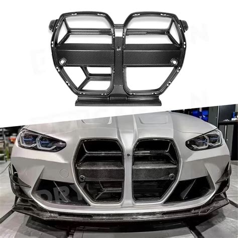 CSL-style-Dry-Vacuumed-Carbon-Fiber-Grills-For-BMW-G80-M3-G82-F83-M4 ...