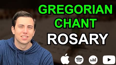 Gregorian Chant Rosary - YouTube