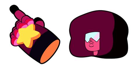 Steven Universe Garnet & Gauntlet Cursor - Sweezy Custom Cursors