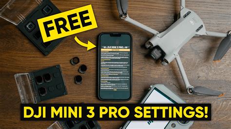 FREE DJI Mini 4 Pro & DJI Mini 3 Pro Must Have Cheat Sheets - Free ...