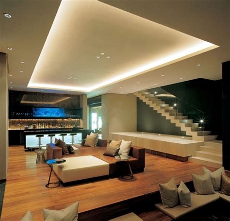 33 ideas for ceiling lighting and indirect effects of LED lighting ...