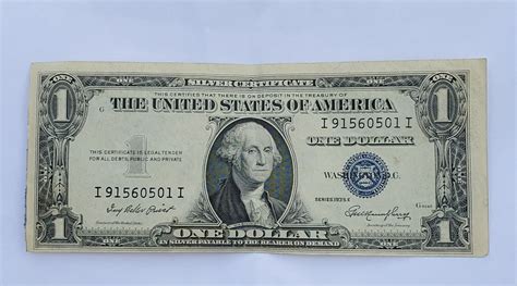 Silver Certificate Rare 1 Dollar Bill on Mercari | Silver certificate ...