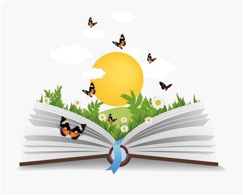 Clip Art Open Book Picture - Open Book Cartoon Png , Free Transparent ...