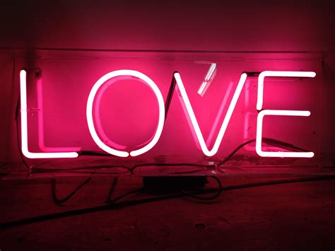 Neon Love Wallpapers - Top Free Neon Love Backgrounds - WallpaperAccess