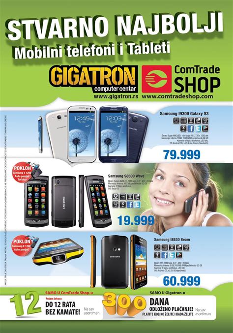 Gigatron i ComTrade SHOP katalog - Stvarno najbolji mobilni telefoni i ...