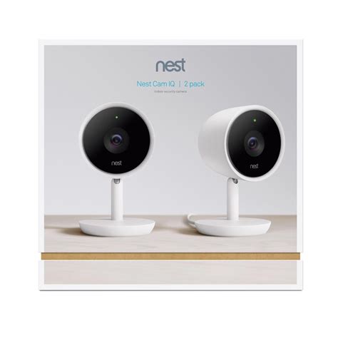 Google Nest Cam IQ Indoor Security Camera (2-Pack)-NC3200US - The Home ...