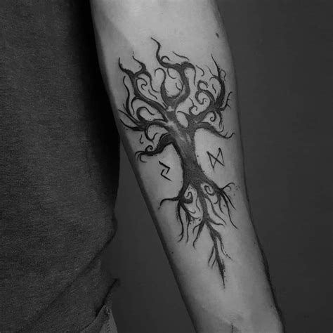 Top 50 Best Yggdrasil Tattoo Ideas [2021 Inspiration Guide] - Norse ...