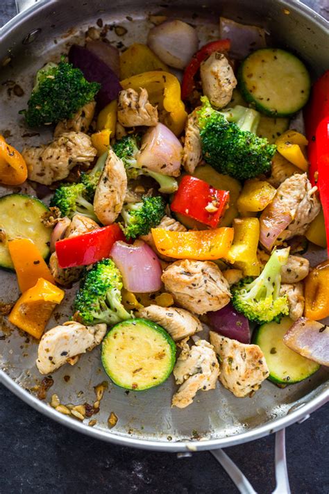 Quick Healthy 15 Minute Stir-Fry Chicken and Veggies | Gimme Delicious