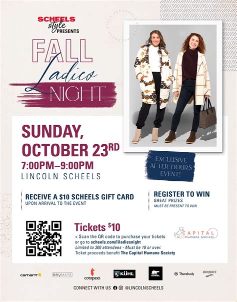 SCHEELS Ladies Night : Upcoming Events : News & Events : Capital Humane ...