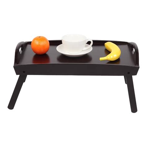 GoDecor Bed Tray Folding Breakfast Tray - Serving Table with Legs ...