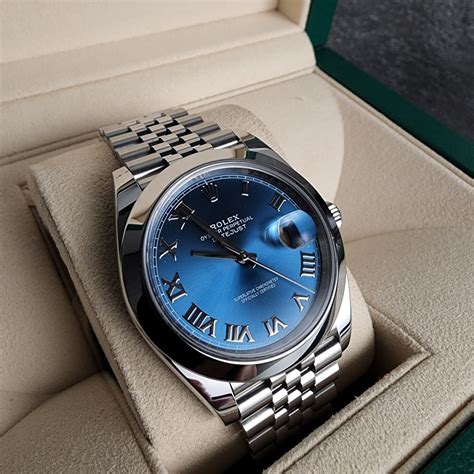 Rolex DateJust 41mm Steel Bezel - Bluediamondwatch