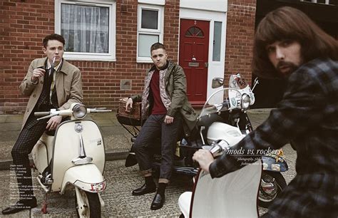 Mods vs. rockers (Schön Magazine)