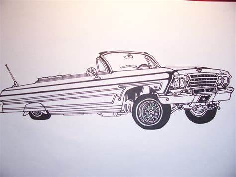 Lowrider Drawing at GetDrawings | Free download