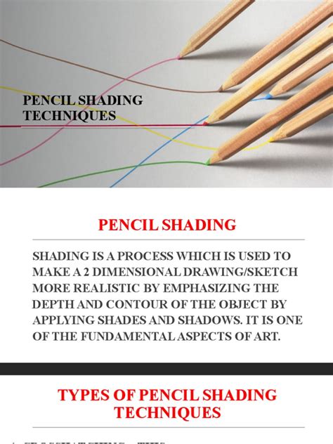 Pencil Shading Techniques | PDF