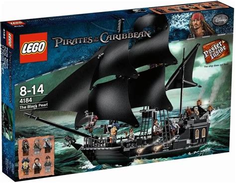 LEGO Pirates of The Caribbean Black Pearl 4184, Kitchen Toys - Amazon ...