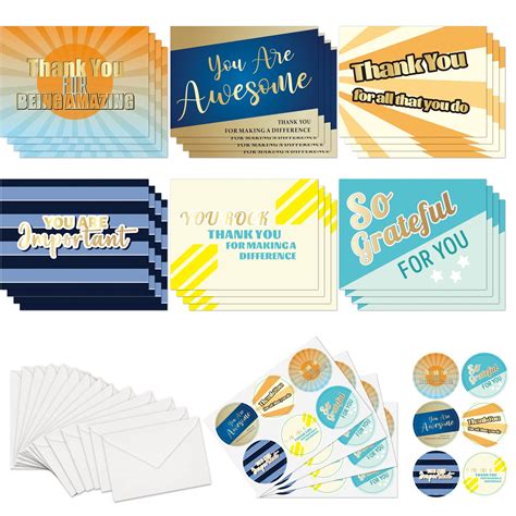 Buy 24 Employee Appreciation Cards Teacher Appreciation Cards with ...