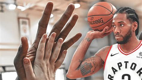 Kawhi Leonard Hand Size in NBA History