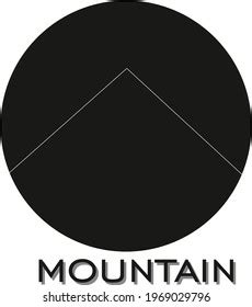 Black White Mountain Logo Stock Vector (Royalty Free) 1969029796 ...