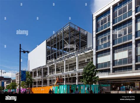 Construction of The Light Cinema, July 2016, The Moor, Sheffield, UK ...