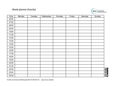 Free Printable Daily Planner With Hourly Schedule Amp To Do List Pdf ...