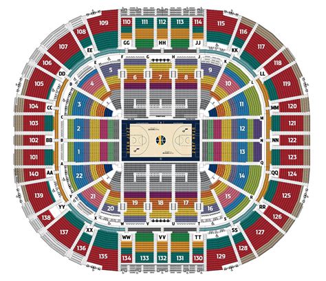 Vivint Arena Jazz Seating Chart - Arena Seating Chart