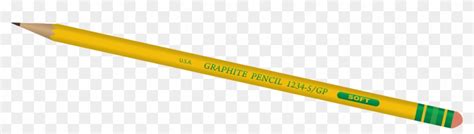 Pencil - Number 2 Pencil Transparent, HD Png Download - 2400x566 ...