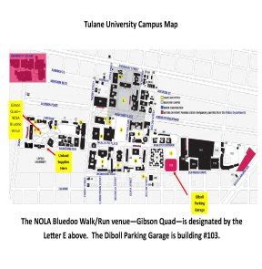 Tulane-University-Campus-Map