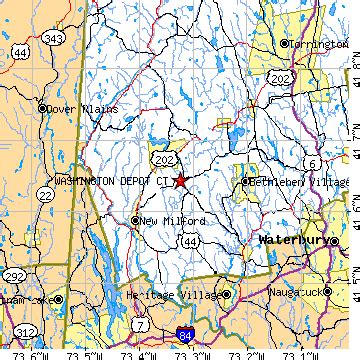 Washington Depot, Connecticut (CT) ~ population data, races, housing ...