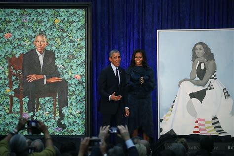 Ringing in a New Era of Presidential Portraiture, Barack and Michelle ...