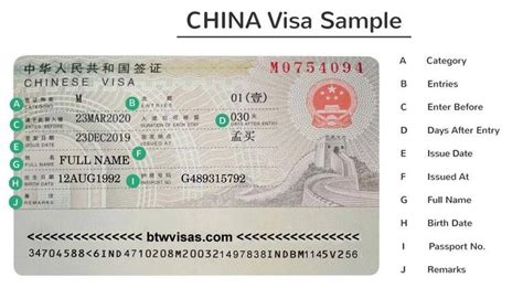 China Visa - China Visa for Indians (Definitive Guide 2020) | BTW