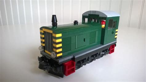 DkGreen railyard shunter | Lego trains, Lego design, Lego models