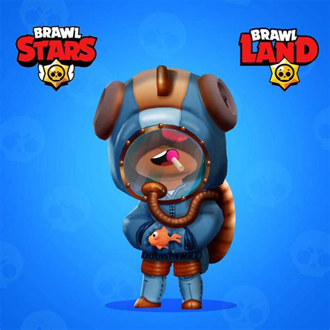 Leon skin Deep Sea Diver : r/Brawlstars