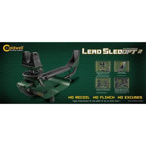 Caldwell Lead Sled DFT 2 Shooting Rest by Caldwell at Fleet Farm