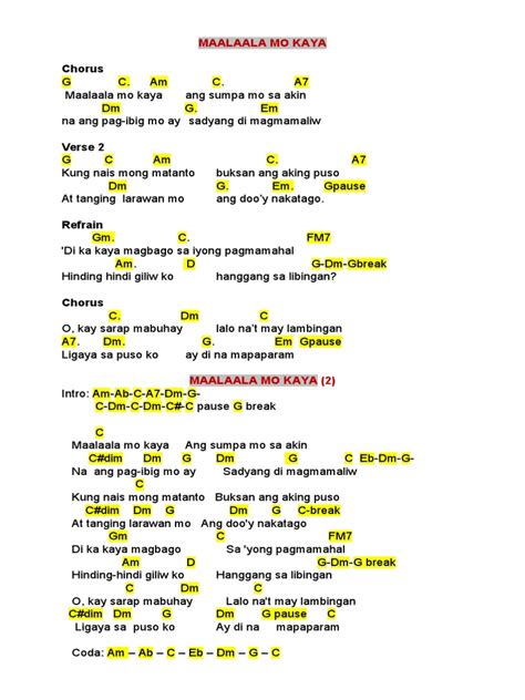 Harana Chords | PDF