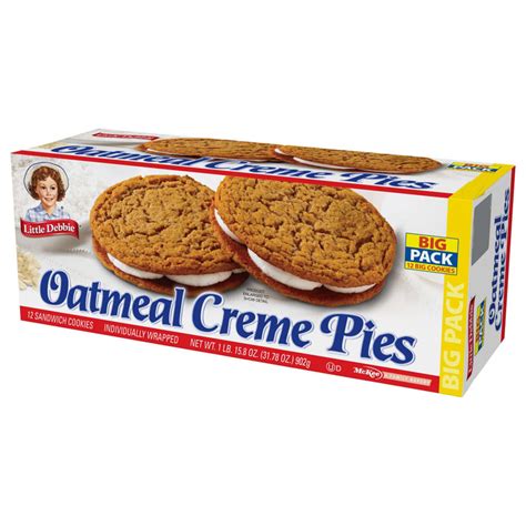 Shop Little Debbie Snacks Little Debbie Oatmeal Big Pack Creme Pies ...