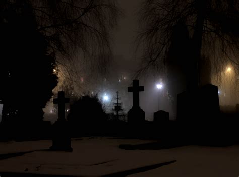 Creepy Graveyard Wallpaper - WallpaperSafari