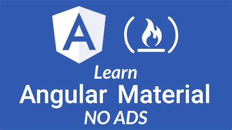 Use Angular Material to add modern UI components to your Angular projects