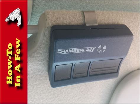 Chamberlain Garage Door Opener Remote Battery – Garage Doors Repair