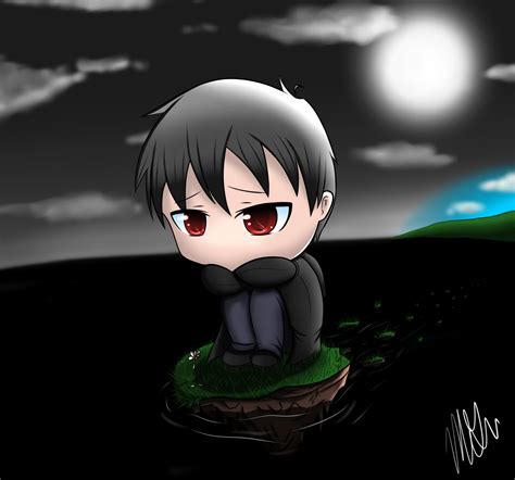 Chibi Depression by VezOham on DeviantArt