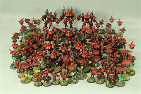 2000p of Farsight Enclaves finally painted up! Some closeups and the ...