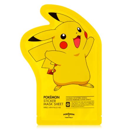 [TONYMOLY] Pokemon Sticker Mask Sheet (3 PCS) - Newtle Pokemon Makeup ...