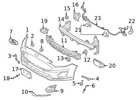 Ford Dealership 2019-2020 Ford Trim Molding KS7Z-15266-AA | Ford Parts ...