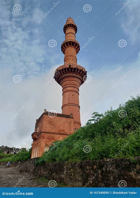 Devgiri Fort Entry Gate of Grate Fort Minar. Stock Photo - Image of ...