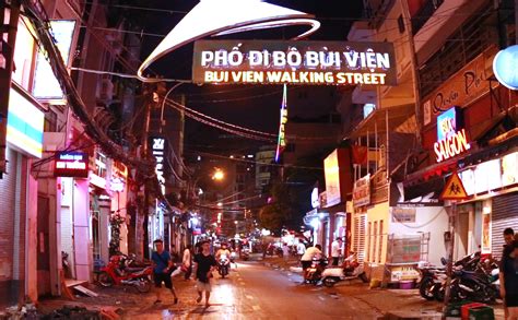 Bui Vien Pedestrian Street - Backpackers Street in HCMC