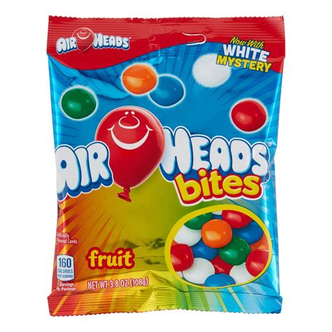 Airheads Bites, Fruit, 3.8 Oz - Walmart.com - Walmart.com