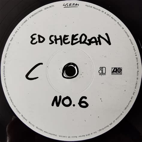 Ed Sheeran - No.6 Collaborations Project (Vinyl)