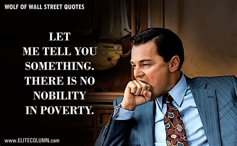 61 The Wolf of Wall Street Quotes That Will Make You Rich | EliteColumn