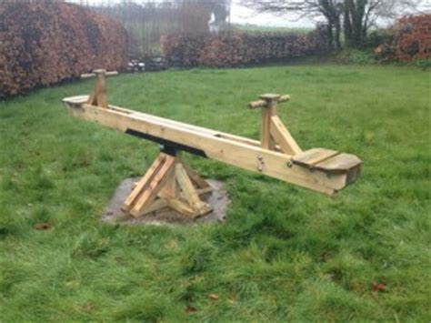 Playground Seesaw | The Wooden Workshop | Oakford, Devon