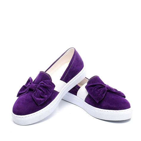 PURPLE SUEDE SHOES